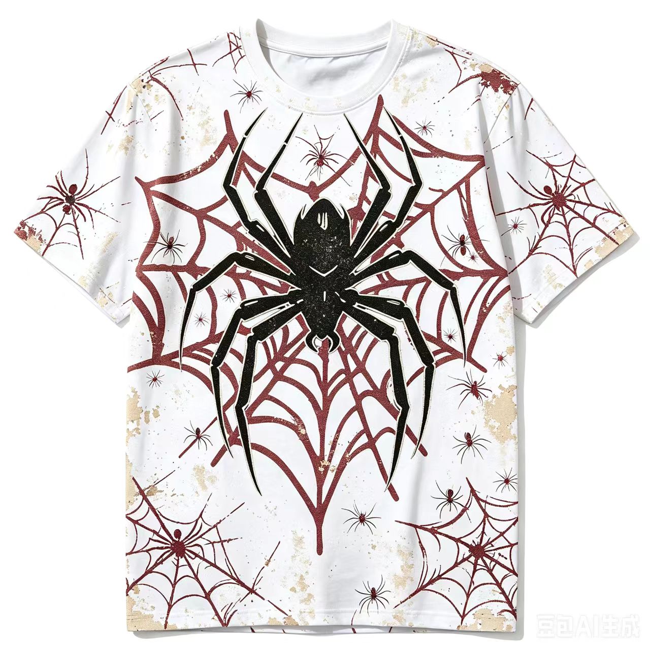 3D Printing Web - Roman Örümcek Ağı T-Shirt Erkek Kadın