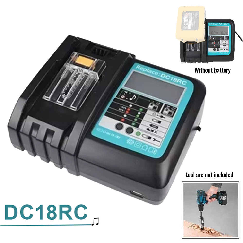 Makita Drill Hp1640 - DC18RC Li-ion Pil 3A Şarj Cihazı
