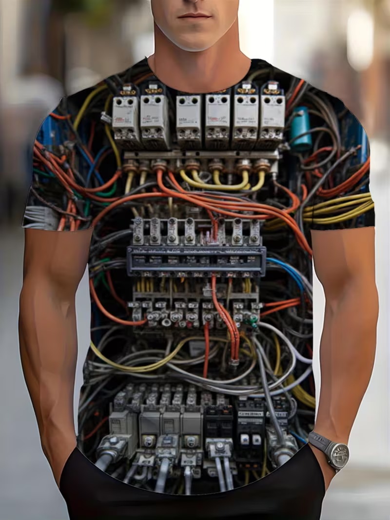 3D Printing Engineer - Erkekler Elektrik Devre Teli 3D All