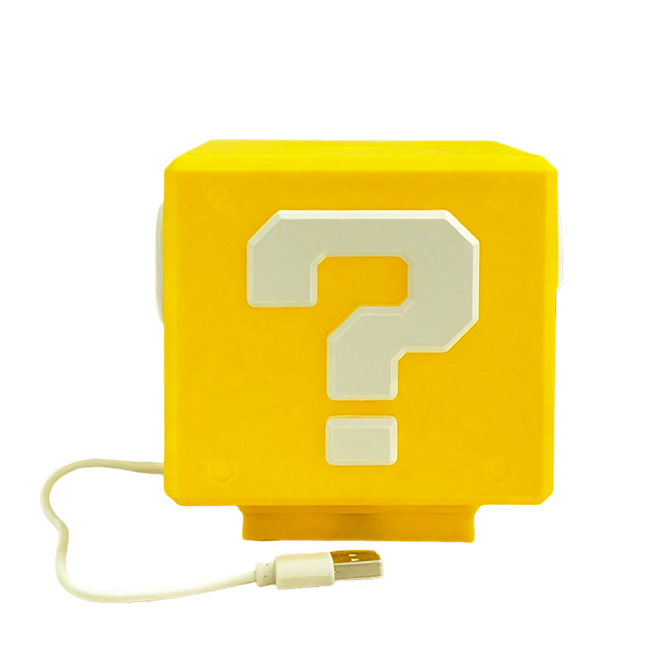 3D Printing Lamp - 2026 Sesi Efektli Blok Lamba, USB