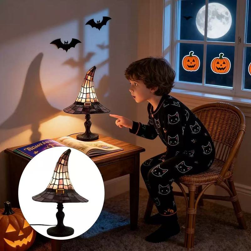 3D Printing Lamp - El Yapımı Gotik Cadı Şapkası Led