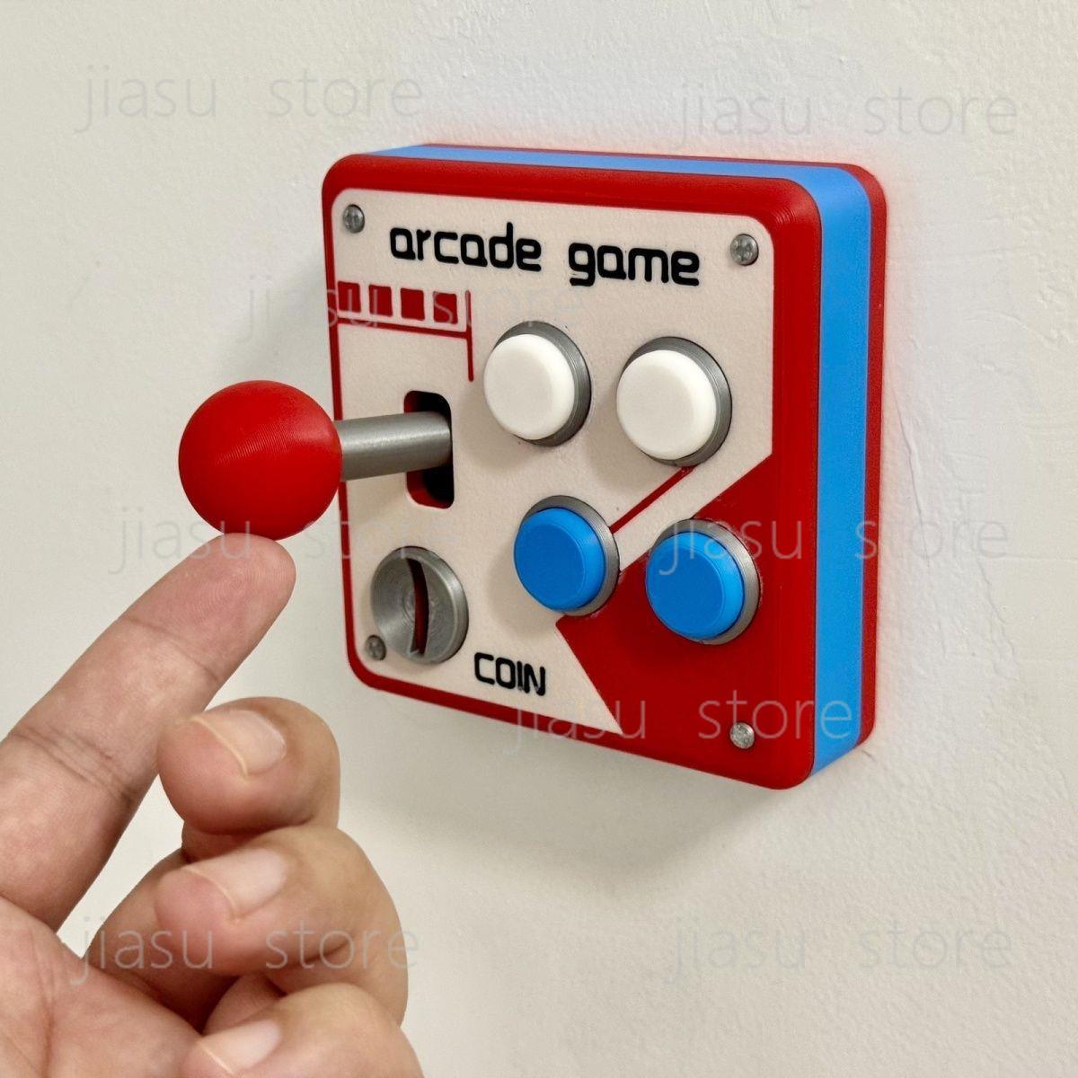 3D Printing Wall - Yaratıcı 3D Baskılı Arcade Joystick Anahtar