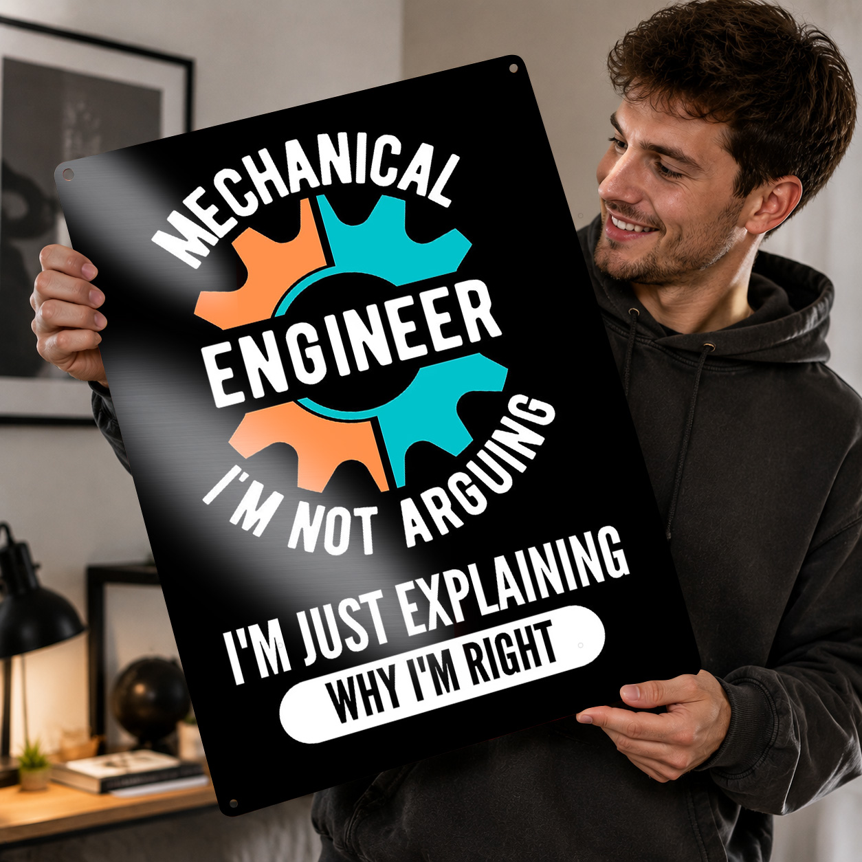 3D Printing Engineer - Komik Mekanik Mühendisi 3D Dokulu Baskılı