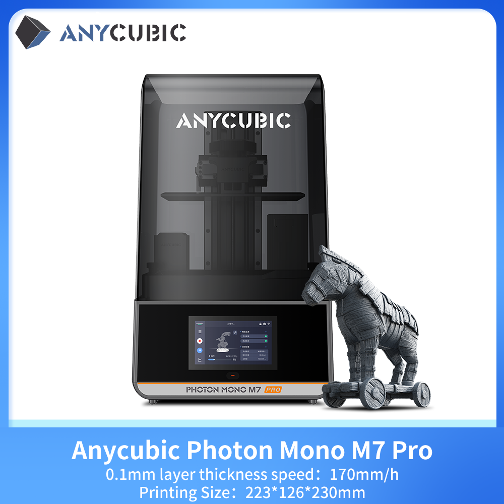ANYCUBIC Photon Mono M7 Pro UV - 3D Printing Uv Sensitive Resin incelemesi ve fiyatı