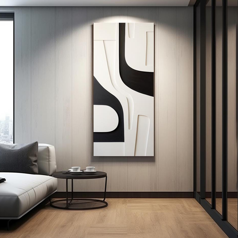 3D Minimalist Soyut Büyük Doku - 3D Printing Wall incelemesi ve fiyatı