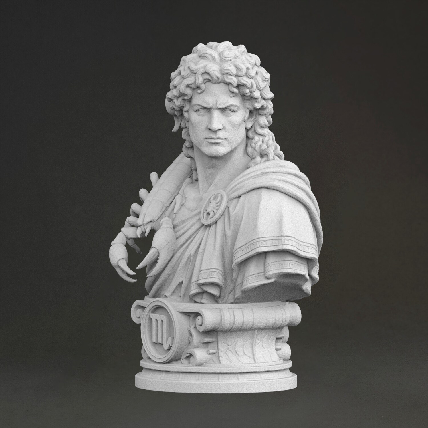 'Skorpio Büstü' Heykel, 3D Bas - 3D Printing Material incelemesi ve fiyatı