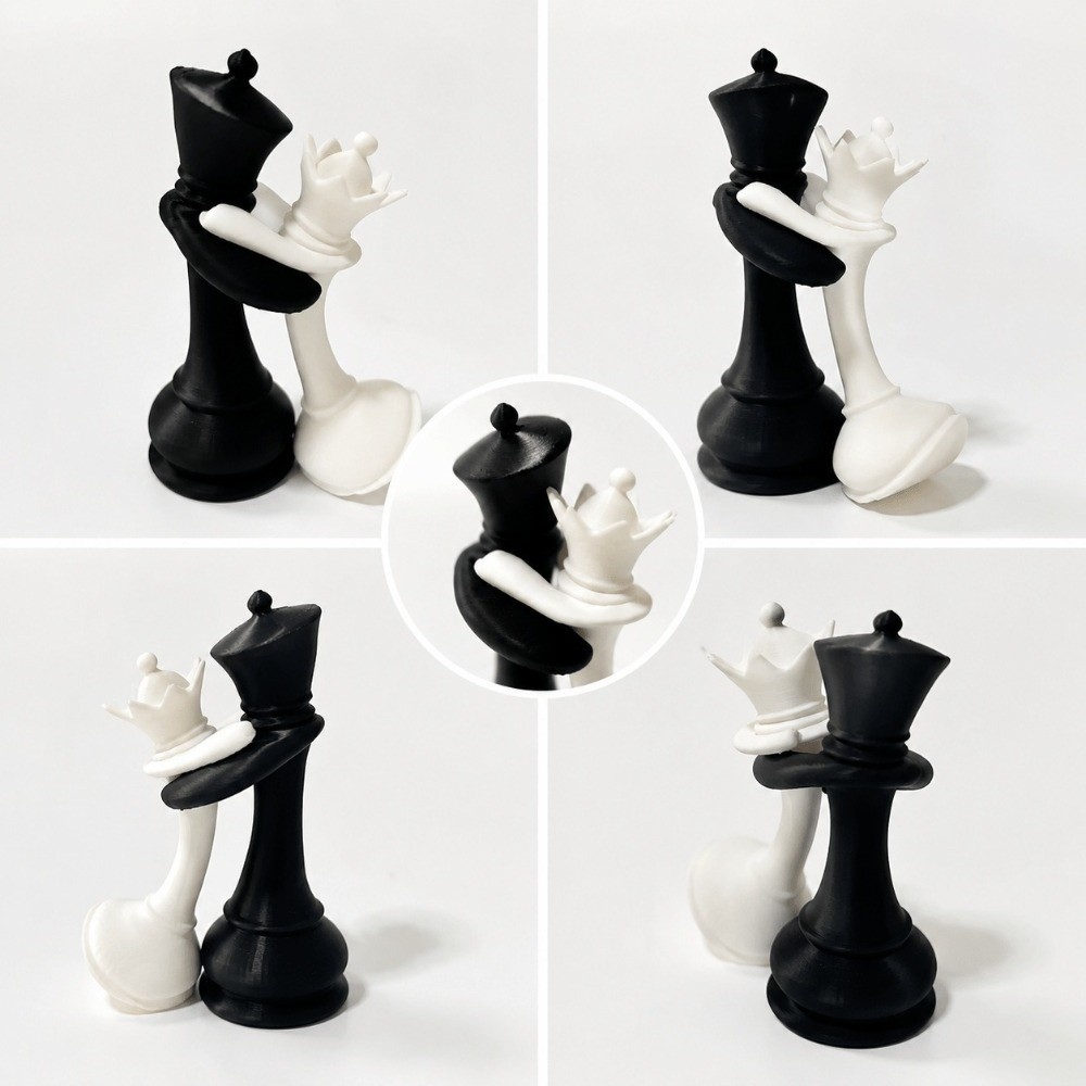 3D Baskılı Satranç Heykeli Ev  - 3D Printing Chess incelemesi ve fiyatı