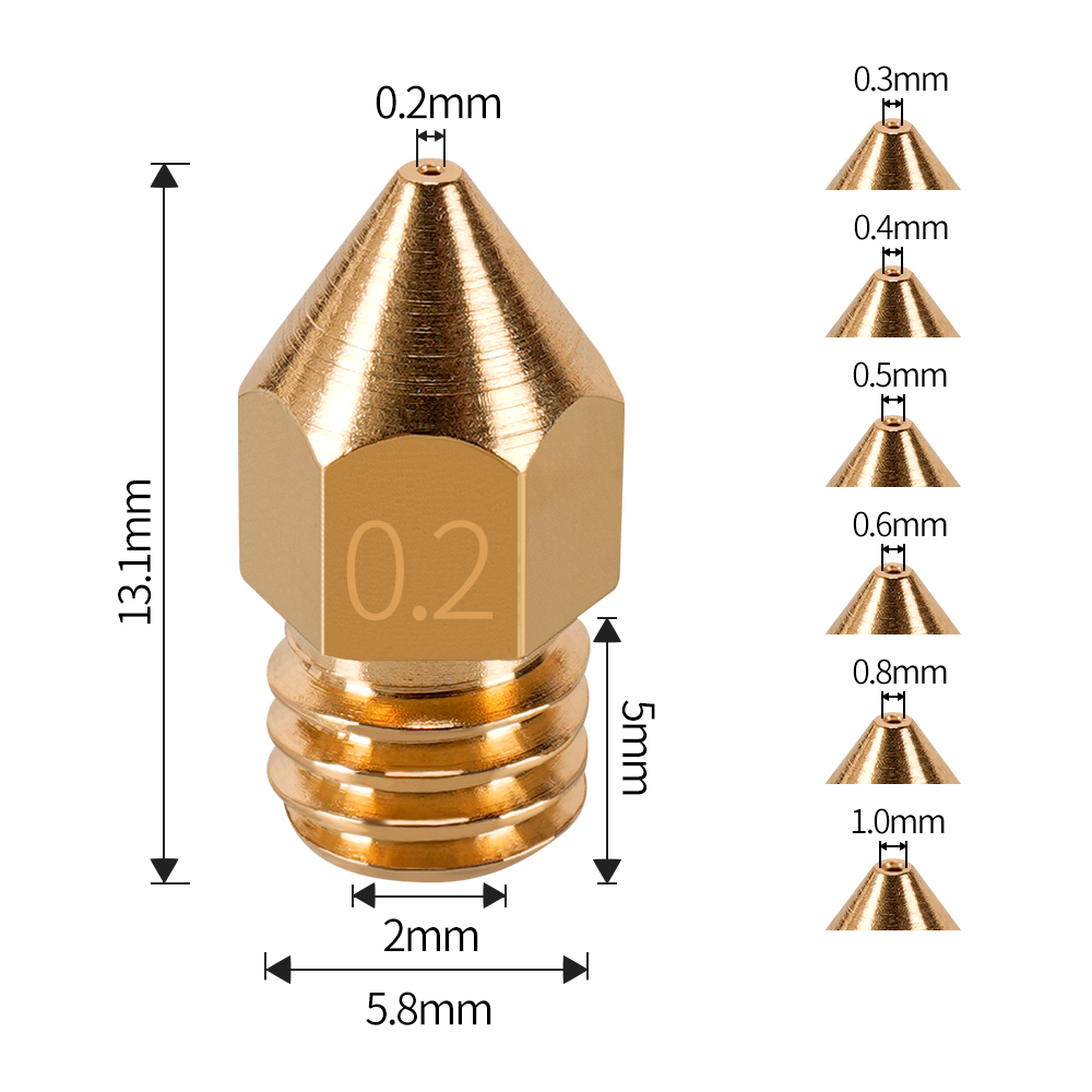 MK7 MK8 Meme 0.4mm 0.3mm 0.2mm - 3D Printing Pdf incelemesi ve fiyatı