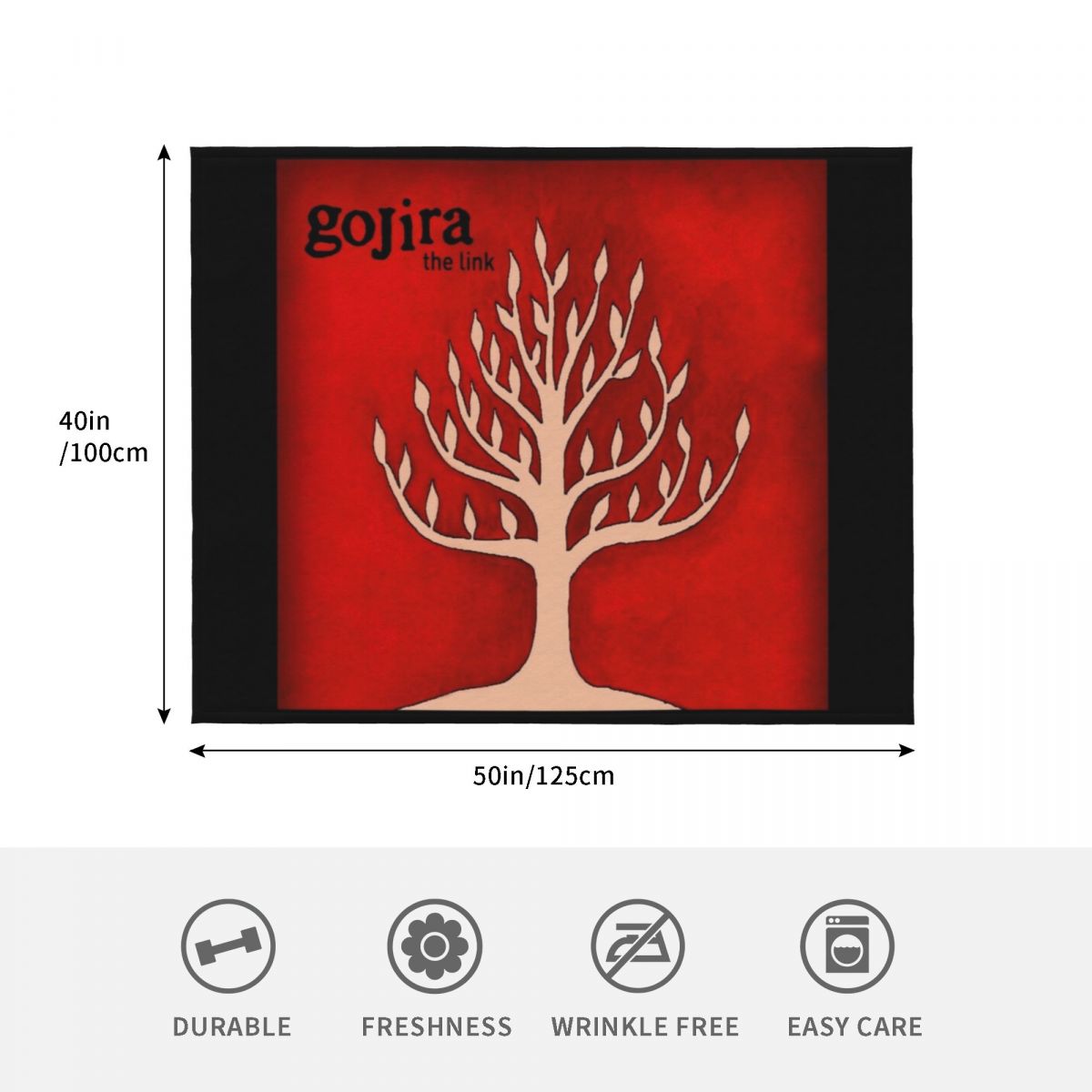 Gojira desenli, atılabilir bat - 3D Printing Link incelemesi ve fiyatı
