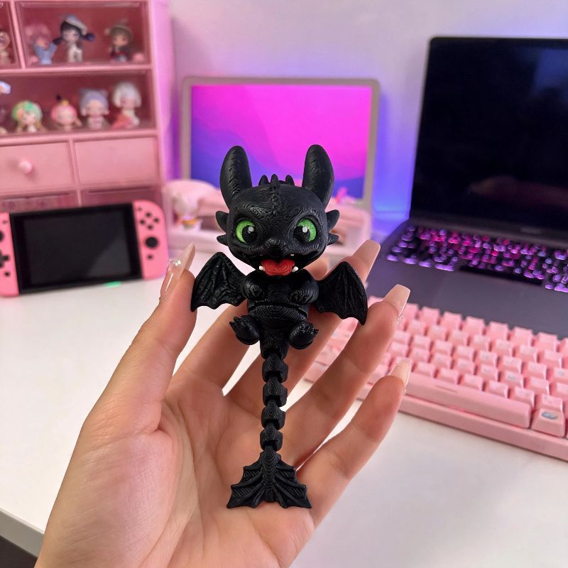 3D Baskılı Eklemli Ejderha Kol - 3D Printing Lamp incelemesi ve fiyatı