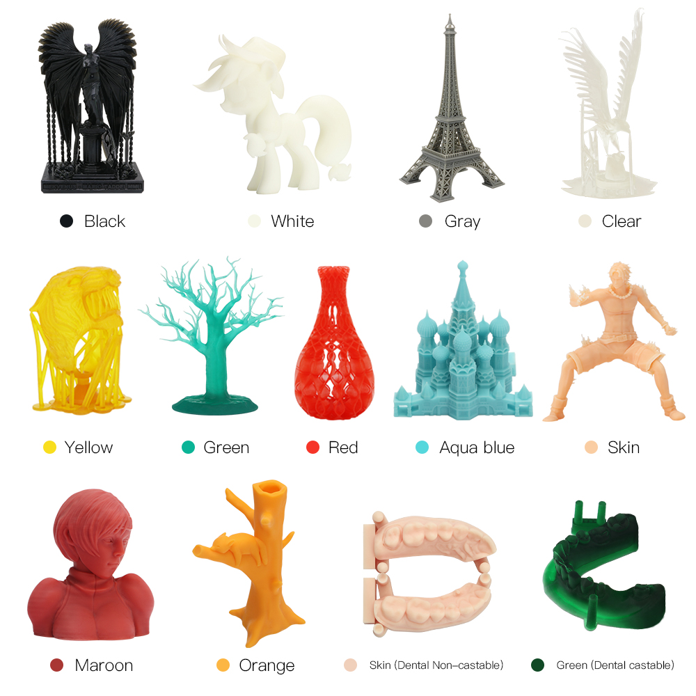 ANYCUBIC 1 kg Sıvı Fotopolimer - 3D Printing Uv Sensitive Resin incelemesi ve fiyatı
