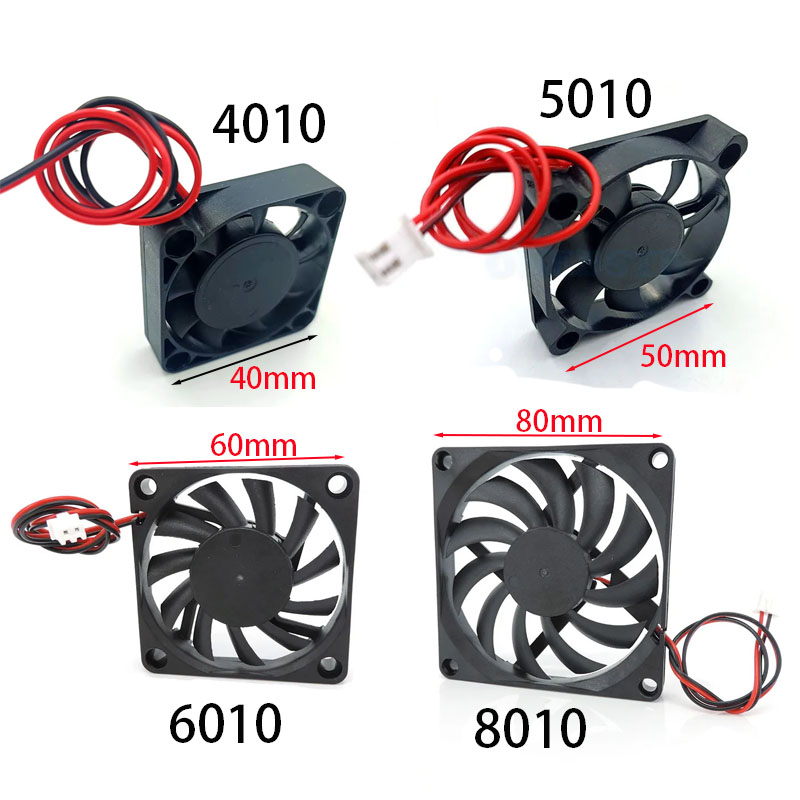 5V 12V 24V Soğutma Fanı 4010 5 - 3D Printer Extruder incelemesi ve fiyatı