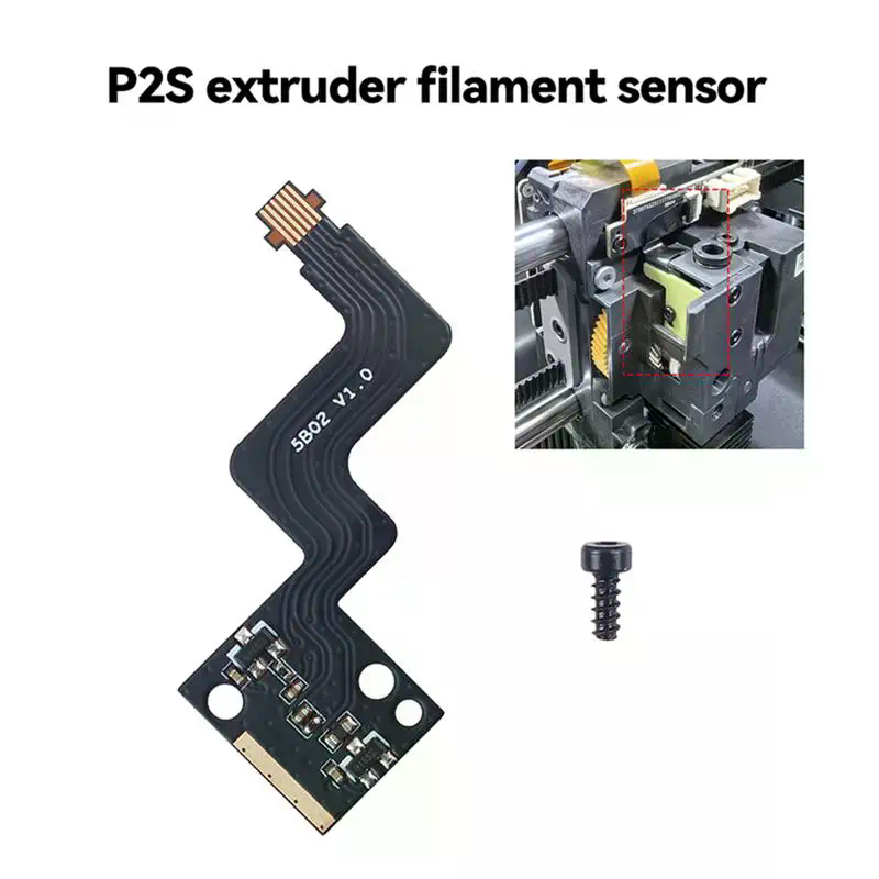 1 adet Bambu Lab P2S ekstruder - 3D Printer Extruder incelemesi ve fiyatı