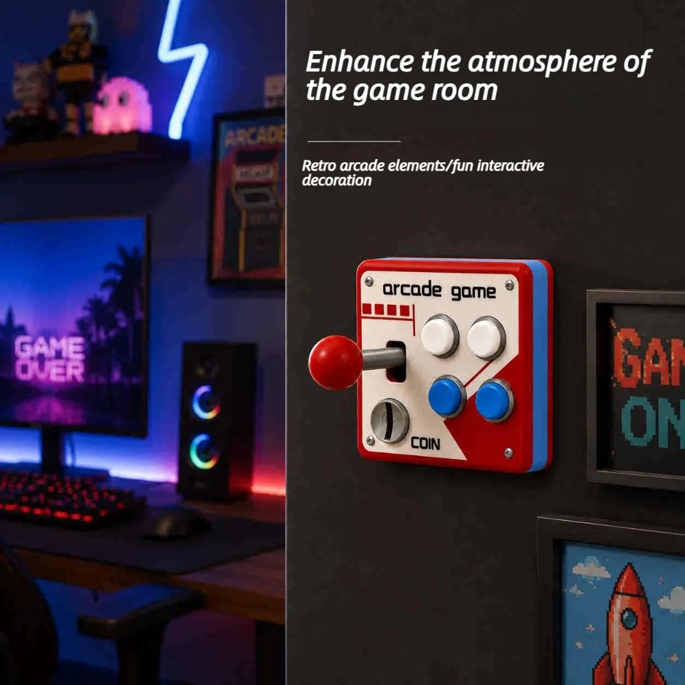 Retro Arcade Joystick Anahtar  - 3D Printing Jobs incelemesi ve fiyatı