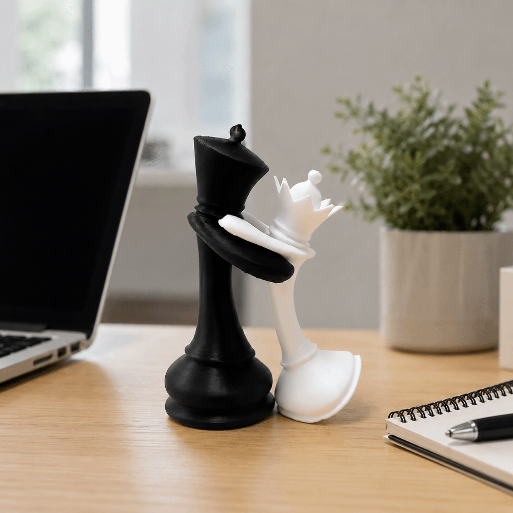 3D Baskılı Satranç Heykeli Ev  - 3D Printing Chess incelemesi ve fiyatı