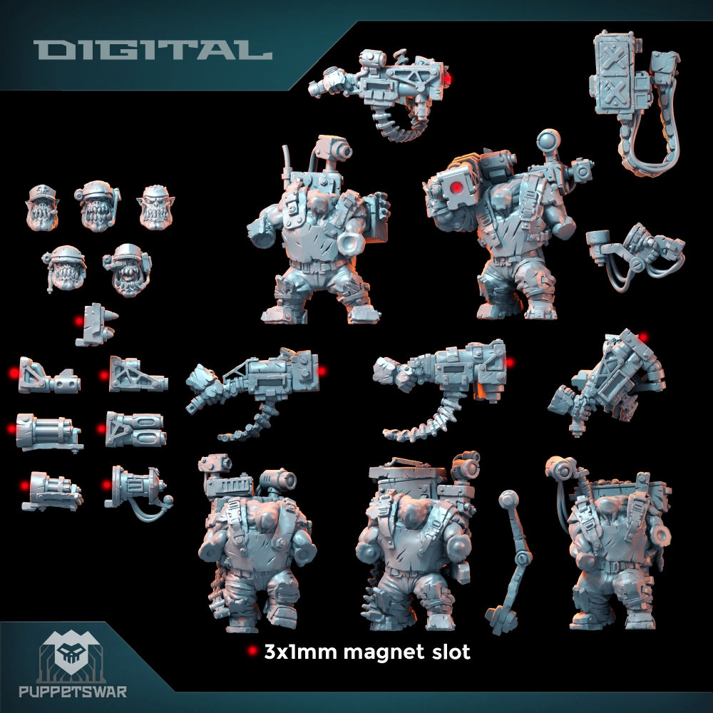 Orc Ultimate Badasses Squad, Y - 3D Printing Jobs incelemesi ve fiyatı