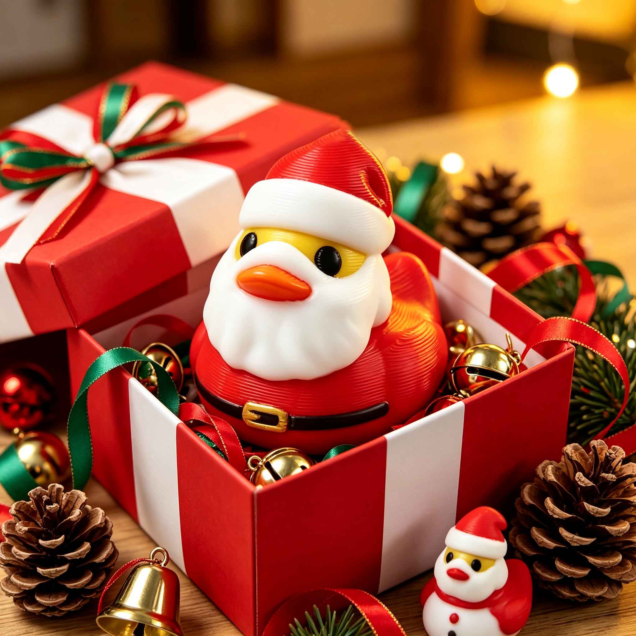 3D Baskılı Noel Baba Ördek Fig - 3D Printing Xmas incelemesi ve fiyatı