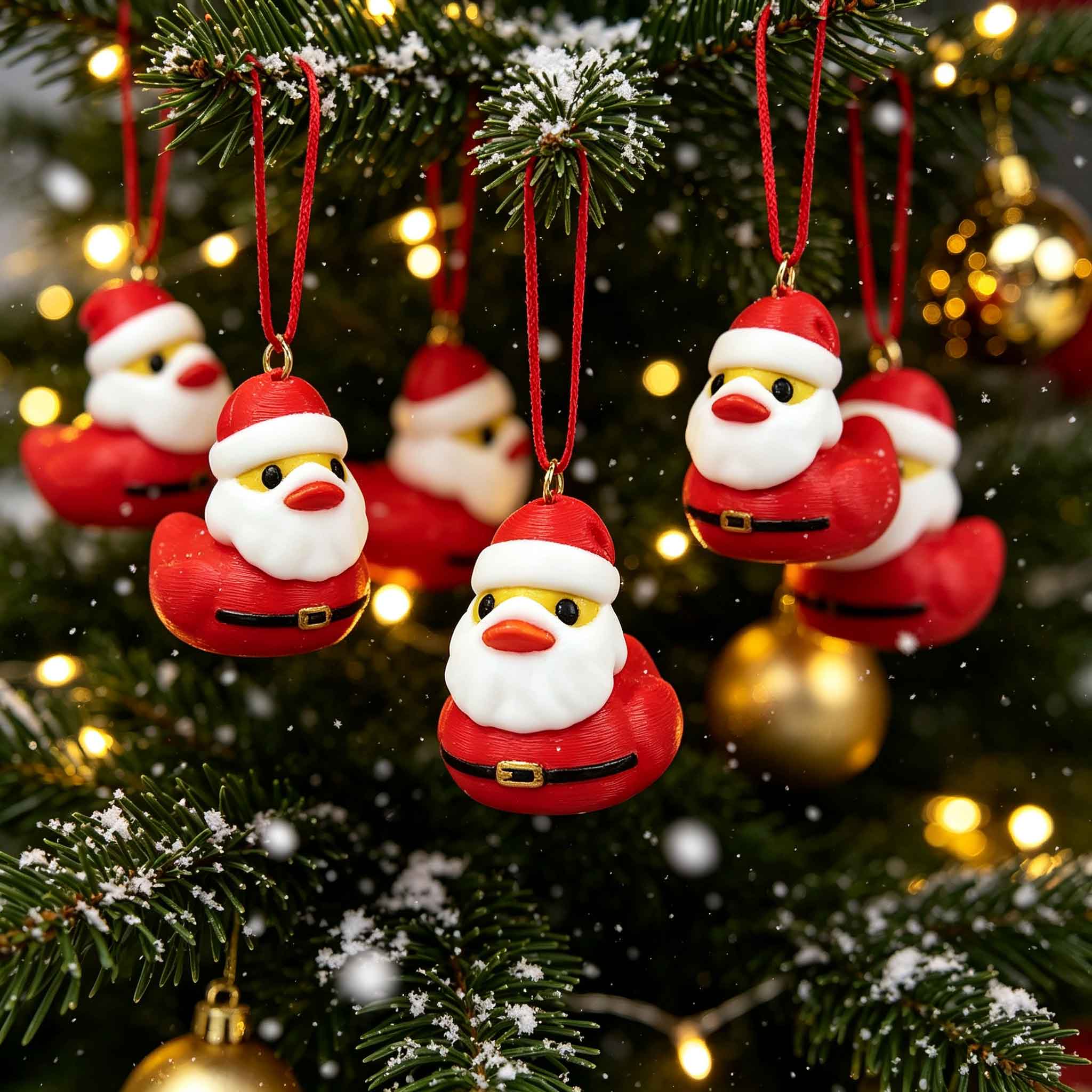 3D Baskılı Noel Baba Ördek Fig - 3D Printing Xmas incelemesi ve fiyatı