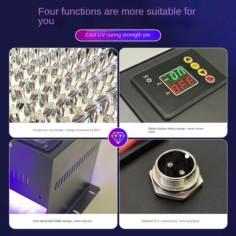 UV LED Ultraviyole Kürleme Lam - 3D Printing Uv Sensitive Resin incelemesi ve fiyatı