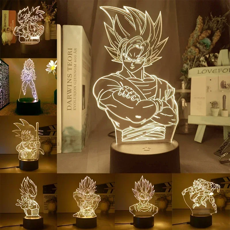 Dragon Ball Z Süper Saiyan Veg - 3D Printing Lamp incelemesi ve fiyatı