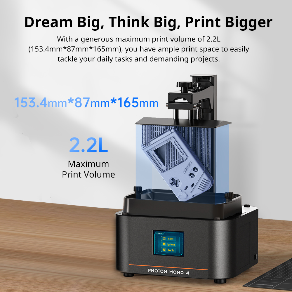 ANYCUBIC Photon Mono 4 AE Vers - 3D Printing Uv Sensitive Resin incelemesi ve fiyatı