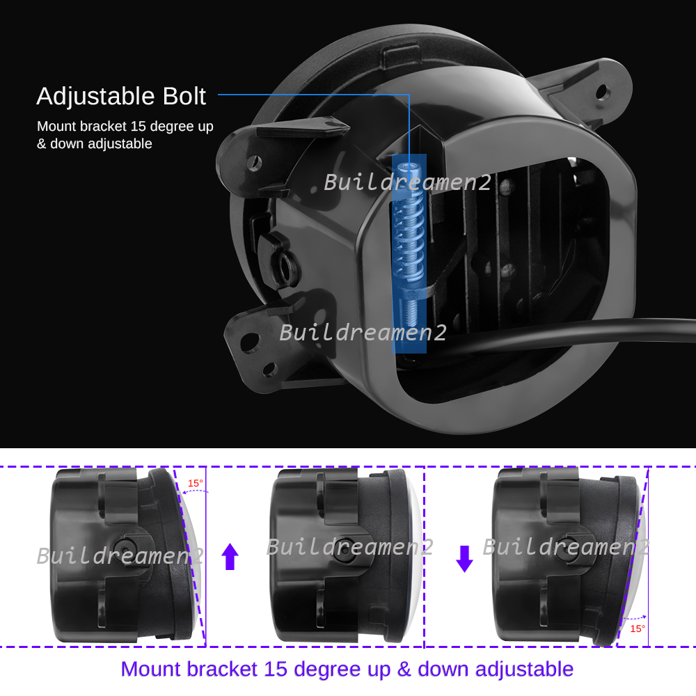 2 X 30W Araç Canbus LED Sis La - 3D Printing Lamp incelemesi ve fiyatı