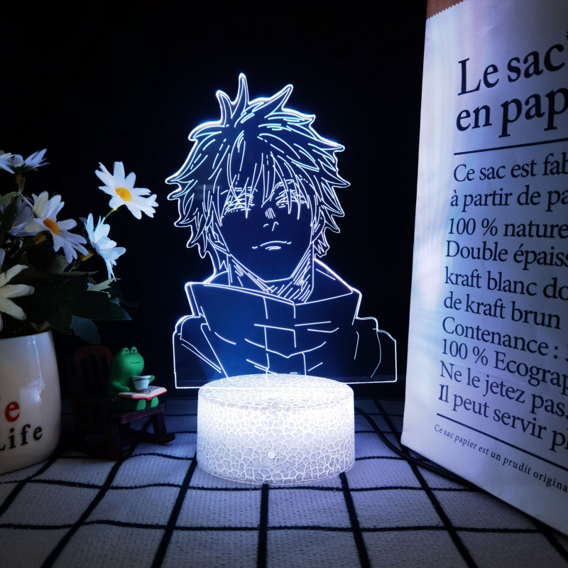 3D Anime Gece Lambası Jujutsu  - 3D Printing Lamp incelemesi ve fiyatı