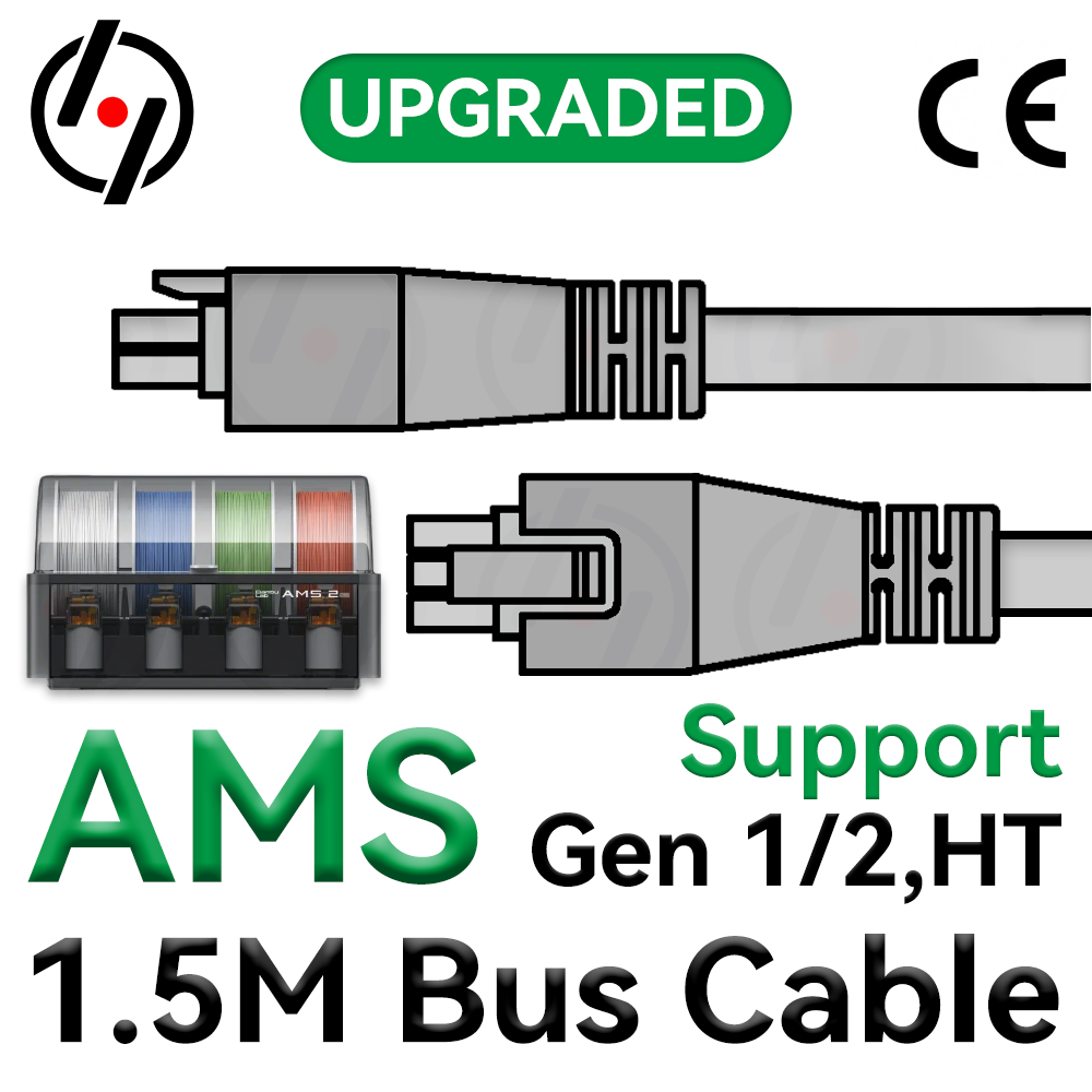 Bambu Lab AMS/AMS 2 Pro/AMS HT - 3D Printer Cable Chain incelemesi ve fiyatı