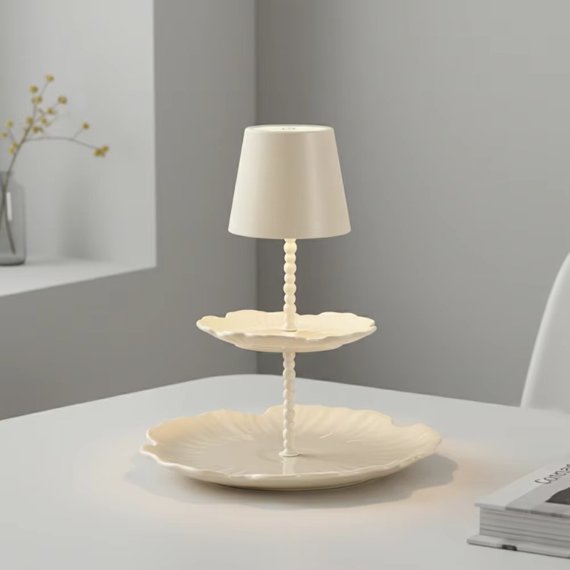 Panel Masa Lambası Krem Beyaz  - 3D Printing Lamp incelemesi ve fiyatı