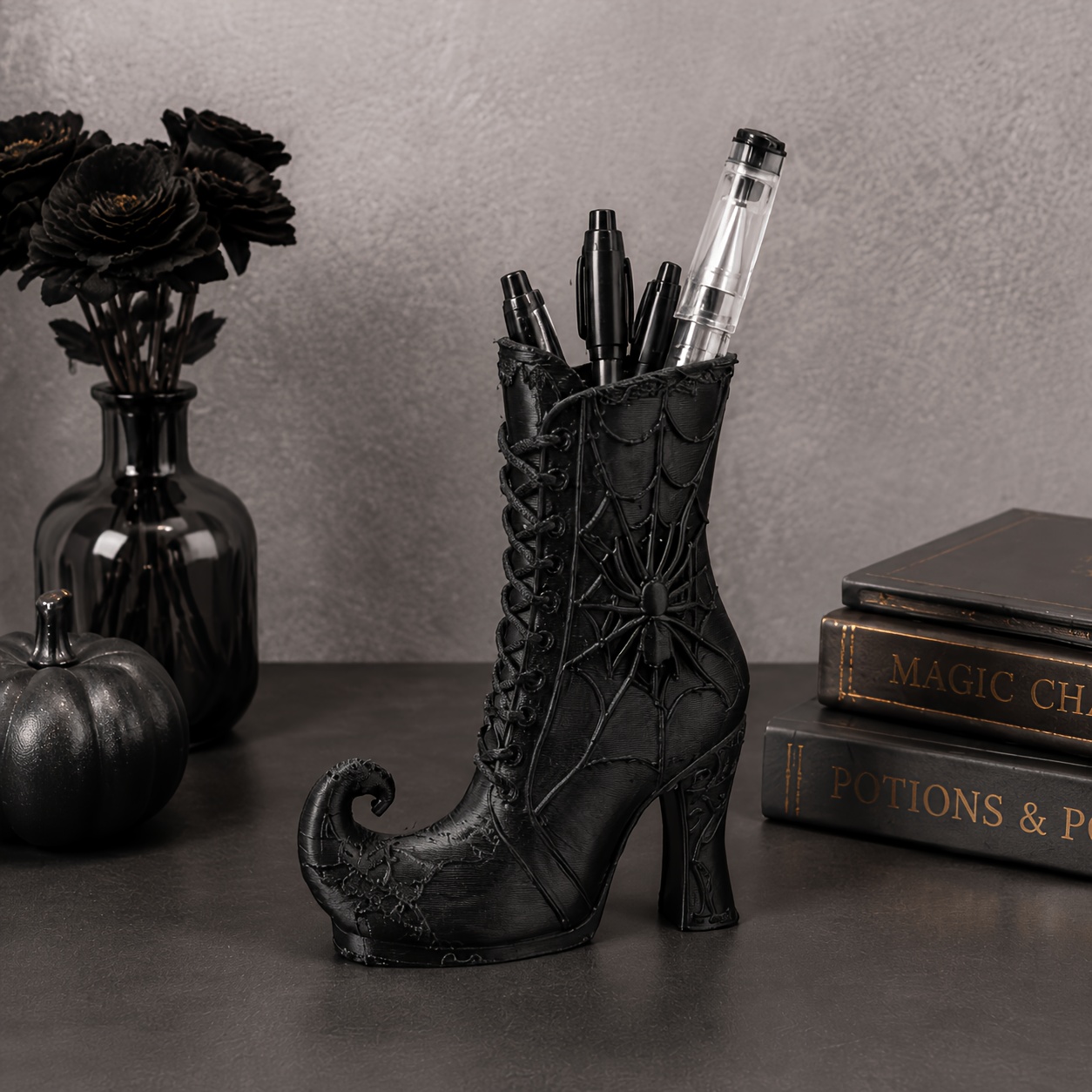 3D Baskılı Gotik Cadı Botu Kal - 3D Printing Web incelemesi ve fiyatı