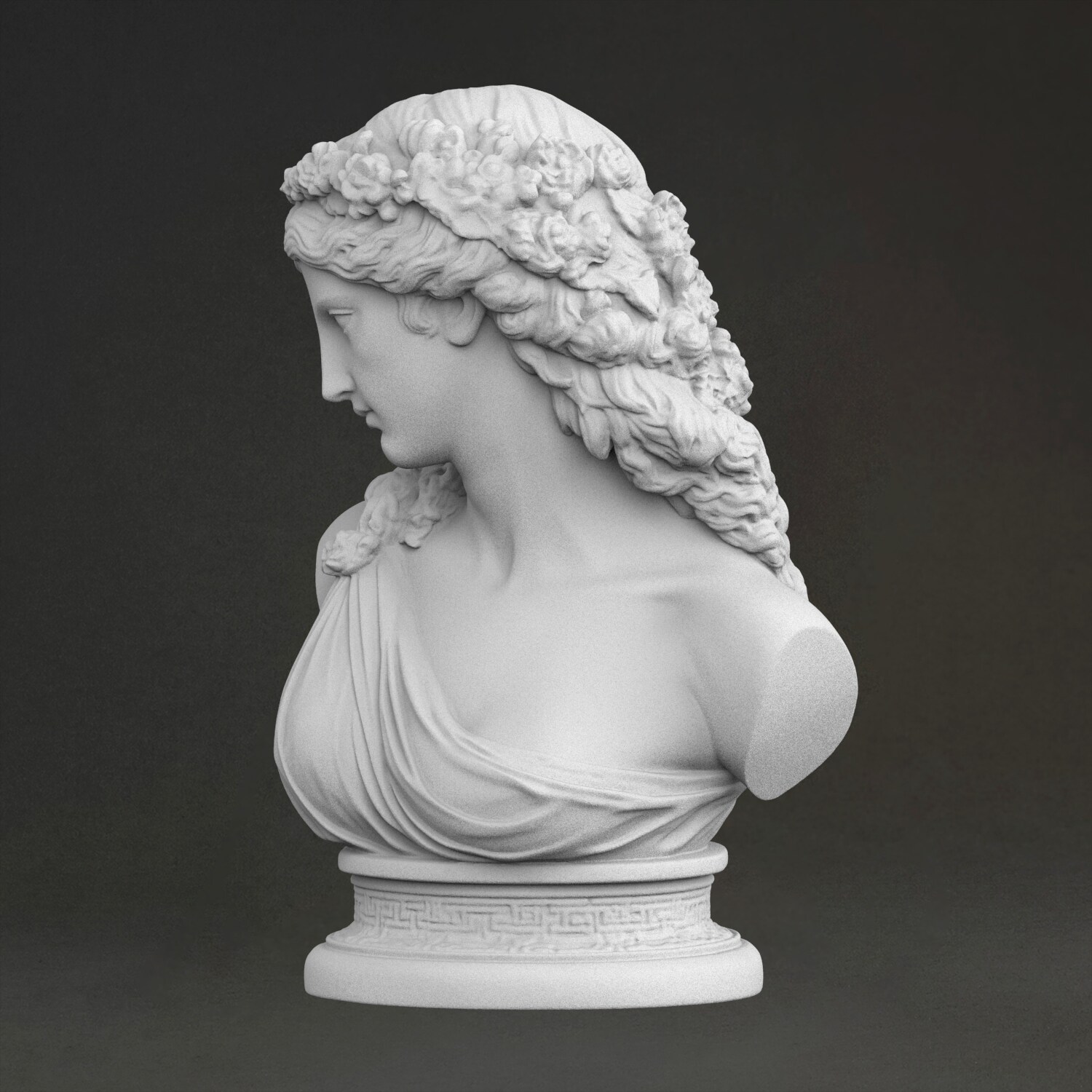'Ariadne Büstü' Heykeli, 3D Ba - 3D Printing Material incelemesi ve fiyatı