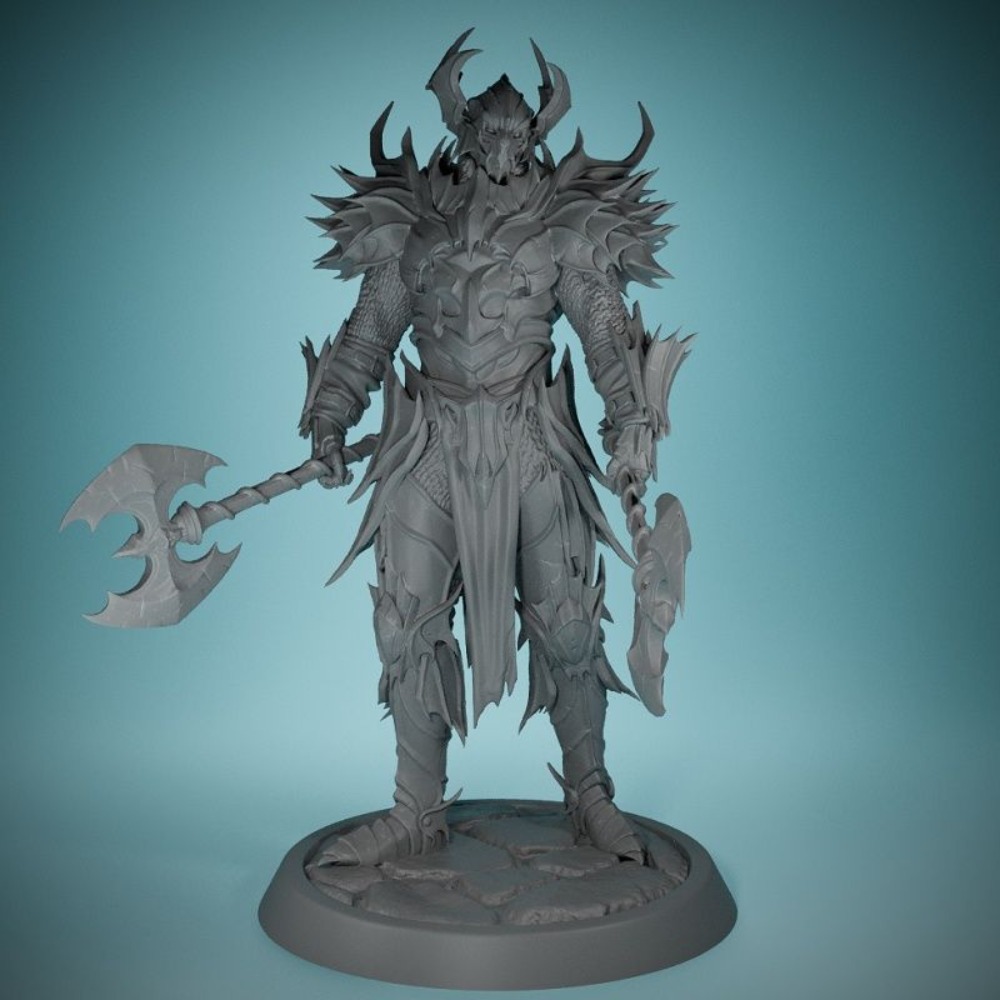 Kanatsız Şeytan Şövalye 3D Bas - 3D Printing Chess incelemesi ve fiyatı