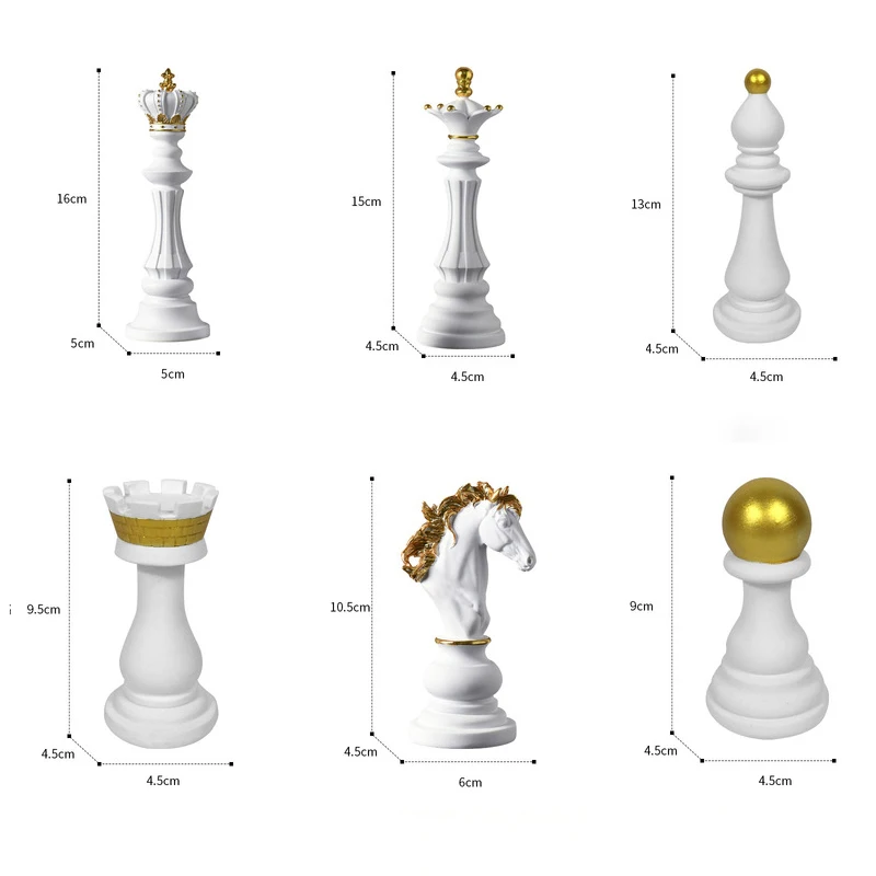 Satranç reçine süsler masa dek - 3D Printing Chess incelemesi ve fiyatı