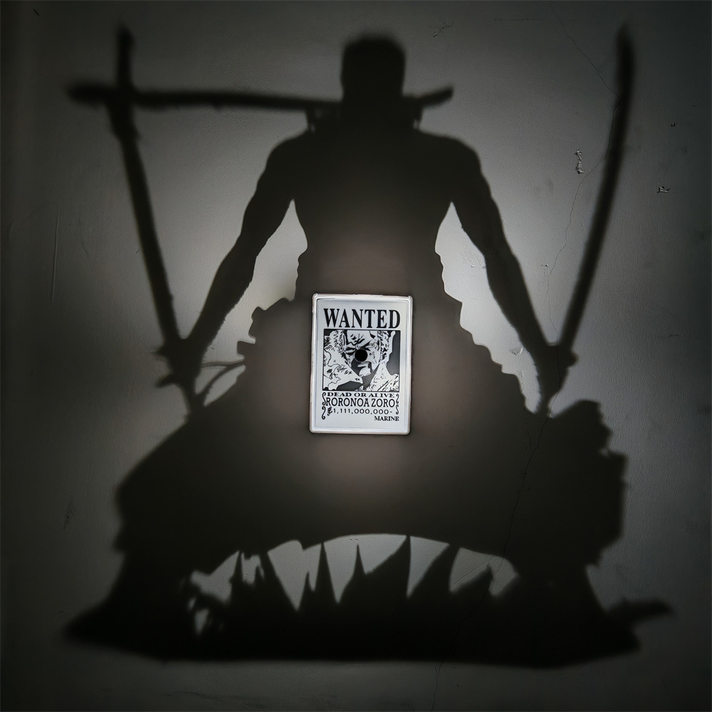 Yeni Anime Zoro Duvar Lambası  - 3D Printing Lamp incelemesi ve fiyatı