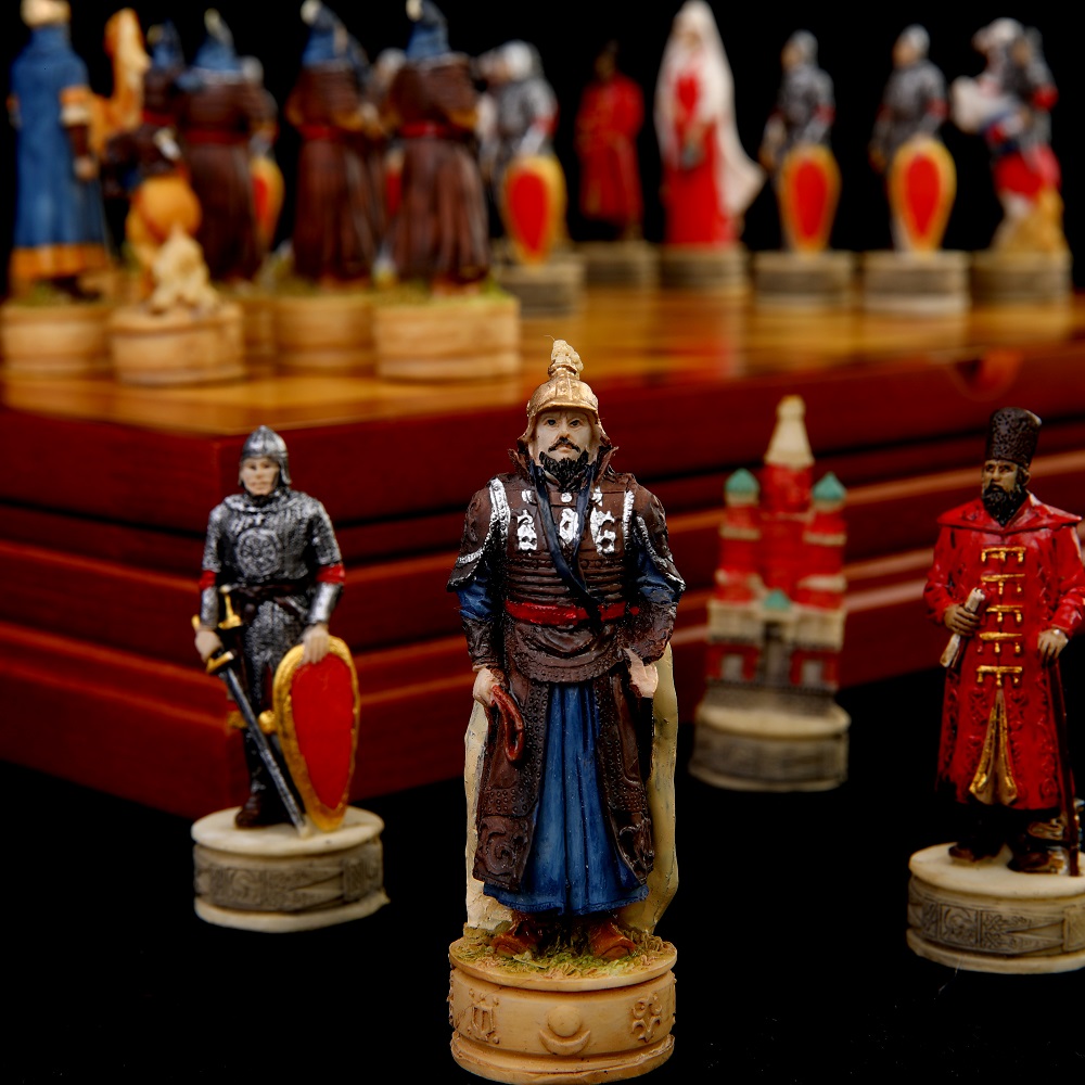 Savaş temalı satranç seti Geng - 3D Printing Chess incelemesi ve fiyatı