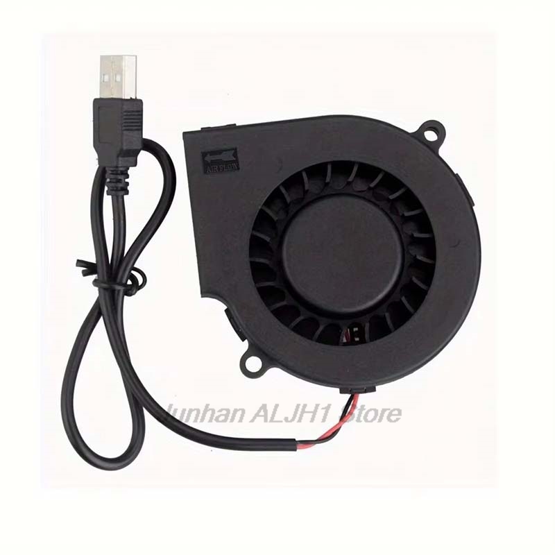 1/2/5 adet 75mm USB Fan Soğutu - 3D Printer Extruder incelemesi ve fiyatı