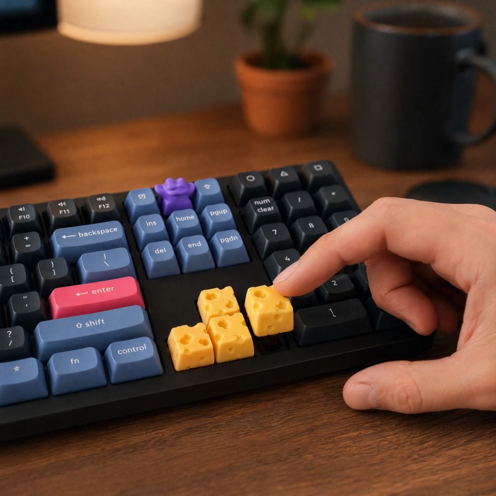 4 adet 3D Baskı Peynir Kek Tuş - 3D Printing Chess incelemesi ve fiyatı